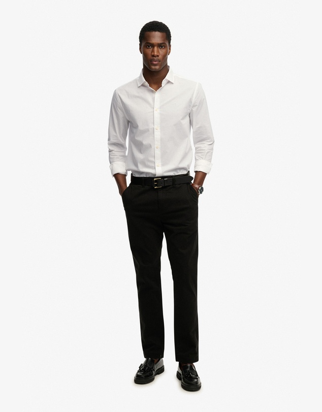Superdry - Cut Away Poplin Long Sleeve Shirt