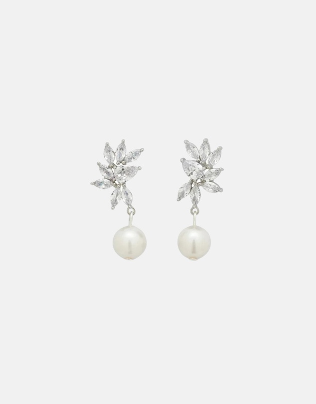 Stephanie Browne - Twilight Pearl Earrings