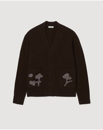 Sandro - Flannel Flower Cardigan