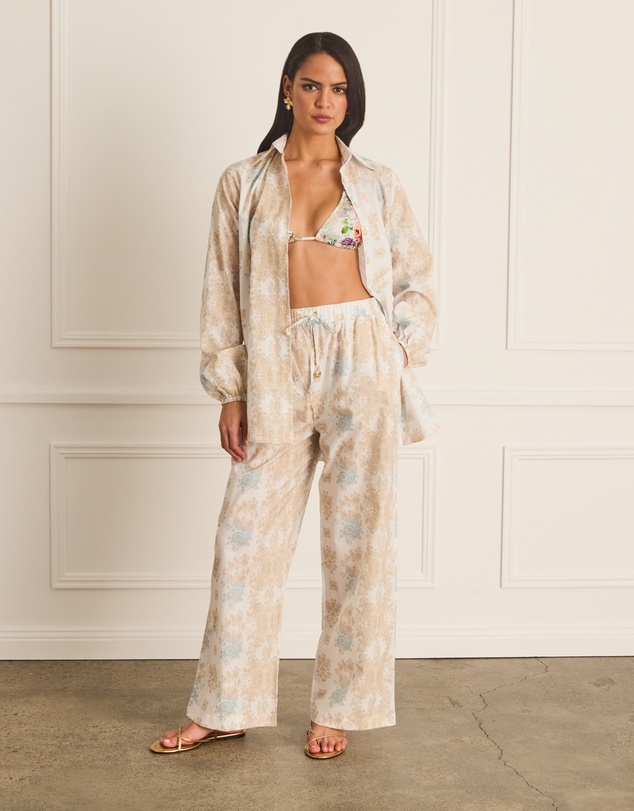 Aqua Blu Australia - Dianthus Odilia Beach Shirt