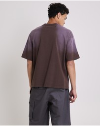 Black Noise White Rain - Spray T-Shirt