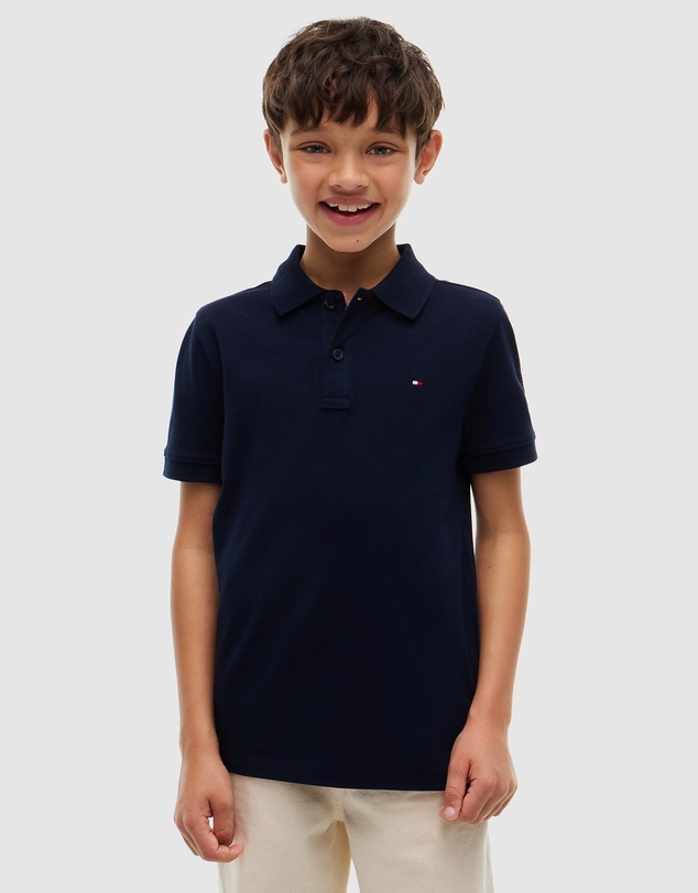 Tommy Hilfiger - Essential Flag Embroidery Regular Fit Polo - Teens