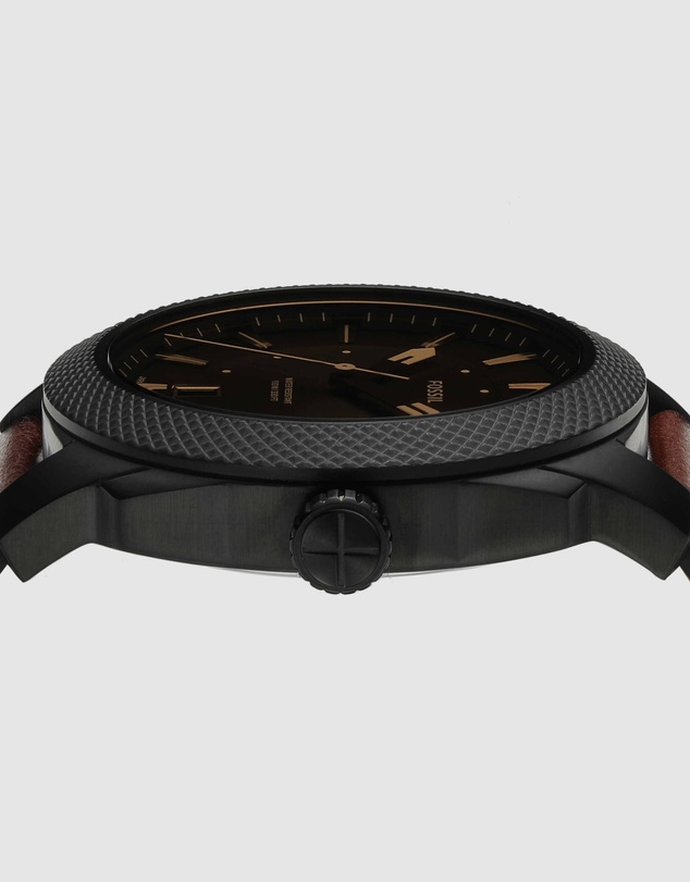 Fossil - Fossil Machine Brown Watch FS5972
