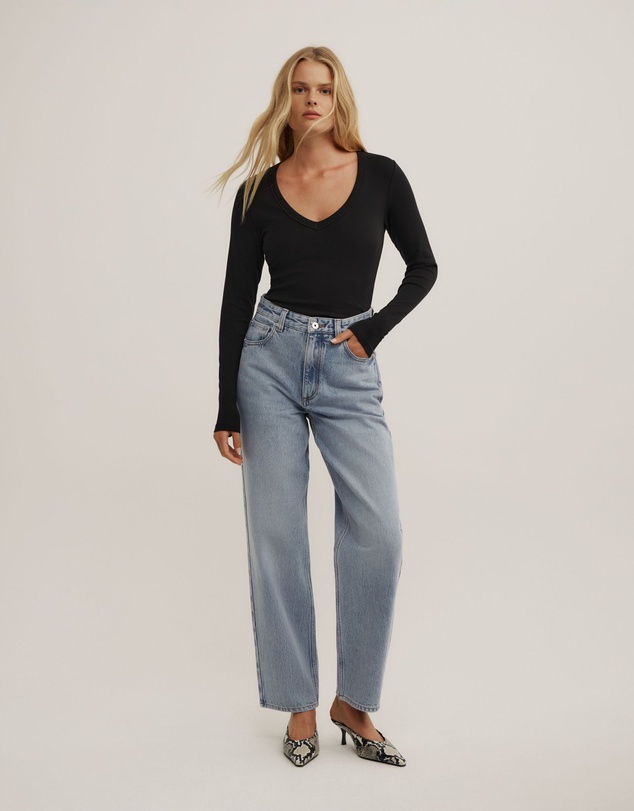 Witchery - V-neck Long Sleeve Top