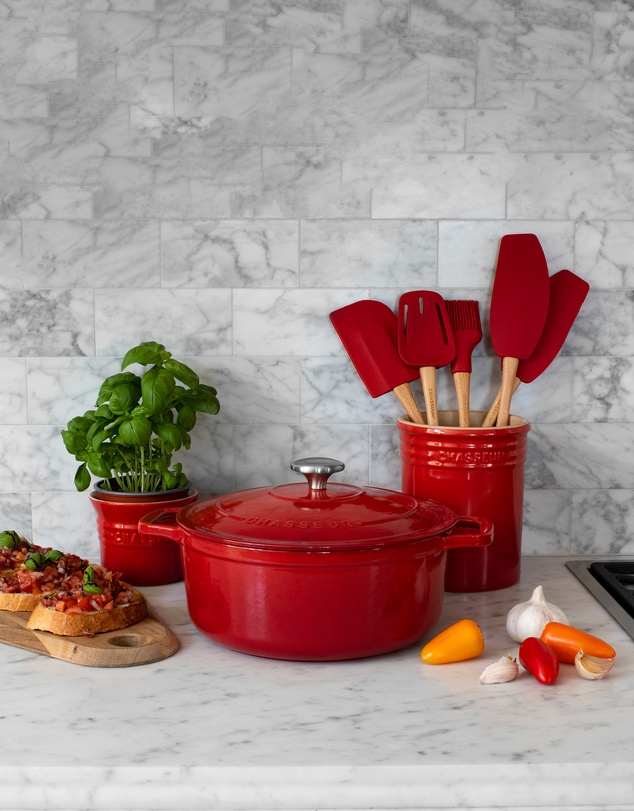 Chasseur - Round French Oven 26cm - Inferno Red
