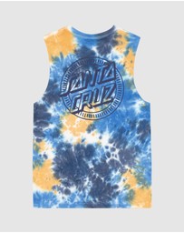 Santa Cruz - Industrial Dot Mono Muscle - Teens