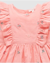 Purebaby - Broderie Dress -Kids-Babies