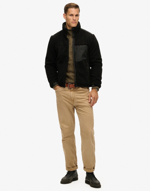 Superdry - Relaxed Fleece Trekker Jacket