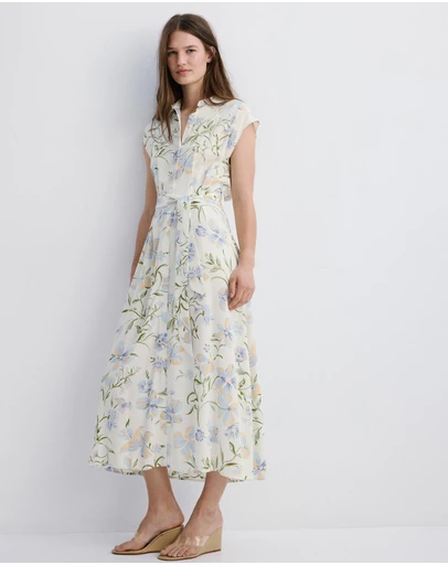 M.N.G - Flowy Flower Printed Dress