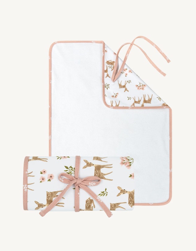 Living Textiles - Travel Change Mat - Sophia Garden