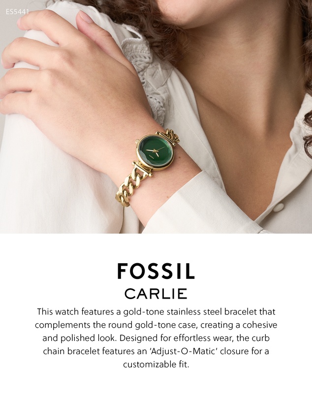 Fossil - Carlie Gold Analogue Watch