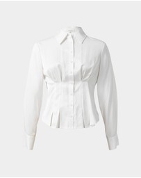 Forcast - Paige Gathered Shirt