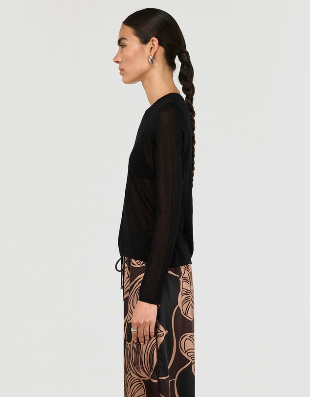 Staple the Label - Leni Drawstring Sheer Knit