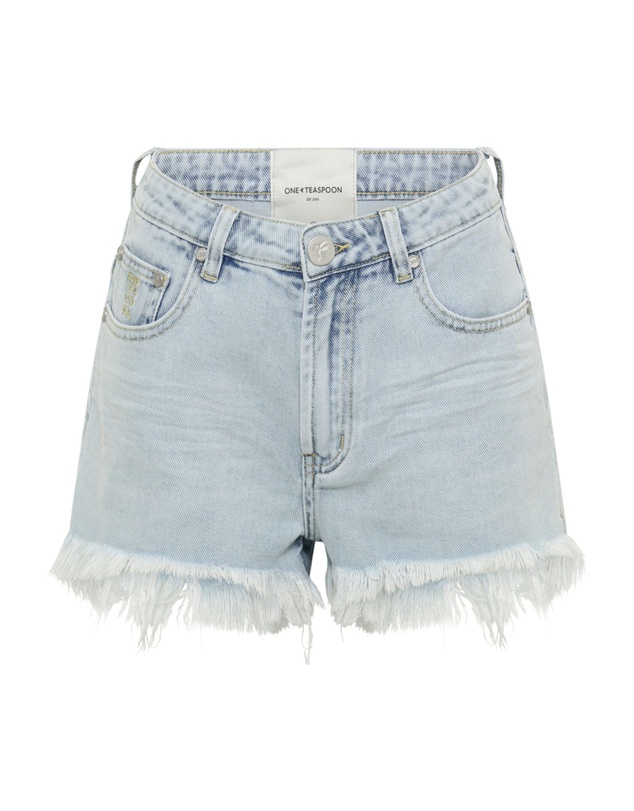 ONE TEASPOON - Florence Bonitas High Waist Denim Shorts