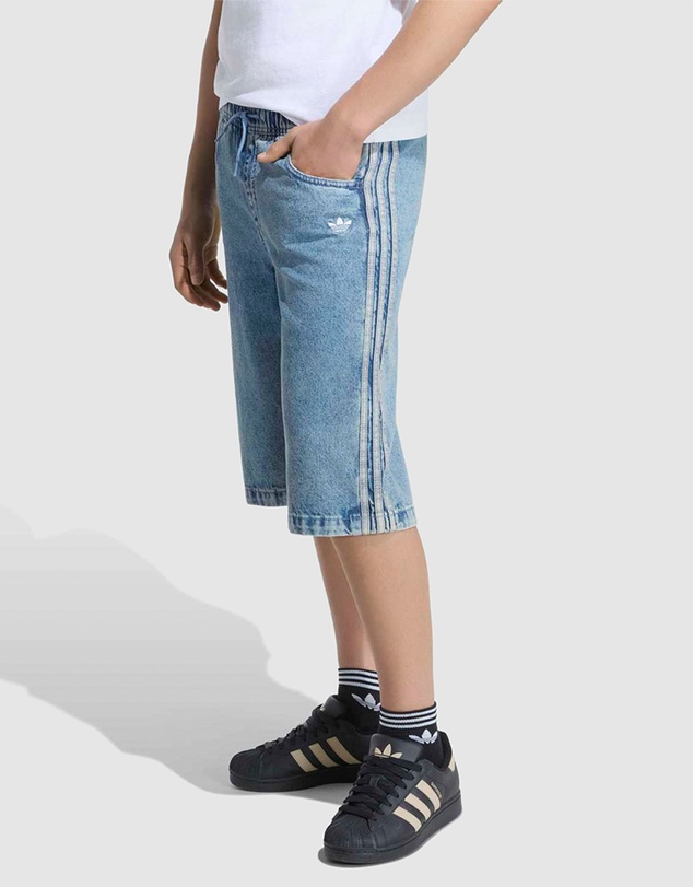 adidas Originals - Loose Denim Jorts - Kids-Teens