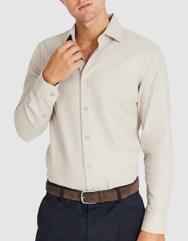 Tarocash - Iggy Slim Textured Shirt
