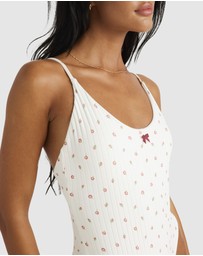 RVCA - Rose Bud One Piece