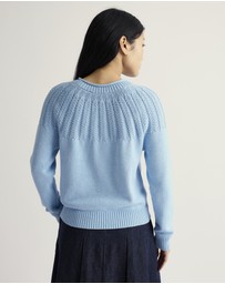 Seasalt - Seasalt Cornwall Blue Stone Chat Jumper