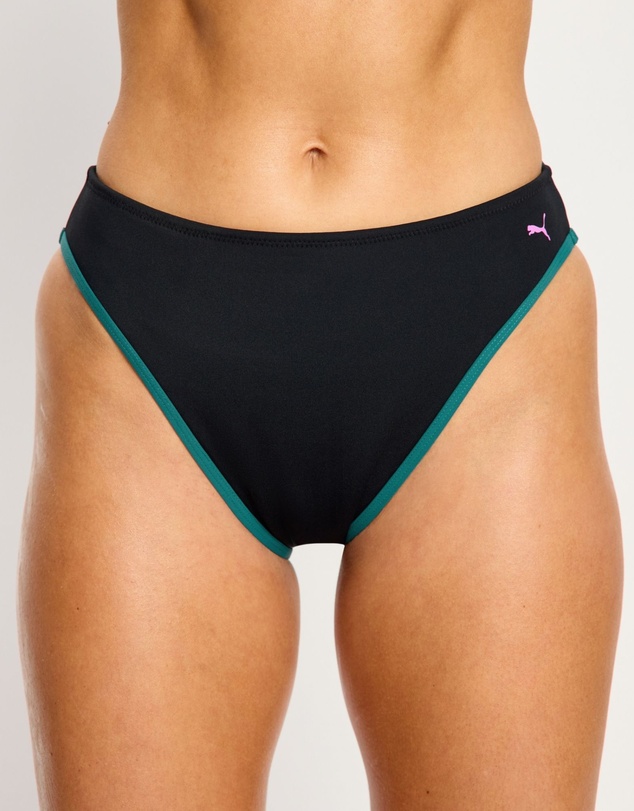 Modibodi - Puma x Modibodi Swimwear Hi-Leg Cheeky Bottom Super Absorbency