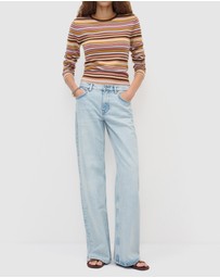 Reformation - Lian Cashmere Crew Sweater