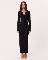 SNDYS - Henley Maxi Dress
