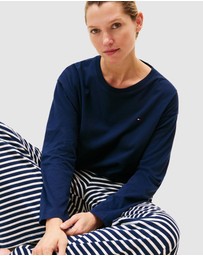 Tommy Hilfiger - Essential Jersey Long Sleeve Pyjama Set