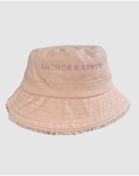 Anchor & Arrow - Canvas Bucket Hat