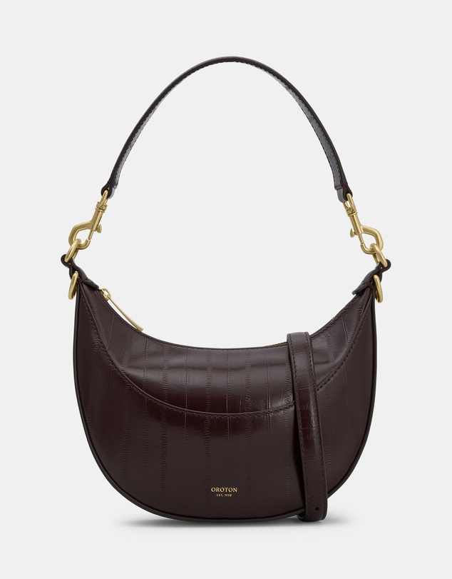 Oroton - Florence Small Textured Shoulder Bag