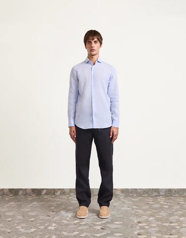 Frescobol Carioca - Antonio Linen LS Shirt