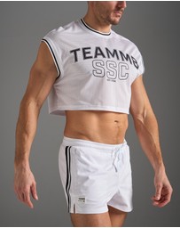 TEAMM8 - S.S.C. Fraternity Crop Muscle Tank