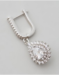 Moira Hughes - The White Label - Aurora Diamond Drop Earrings