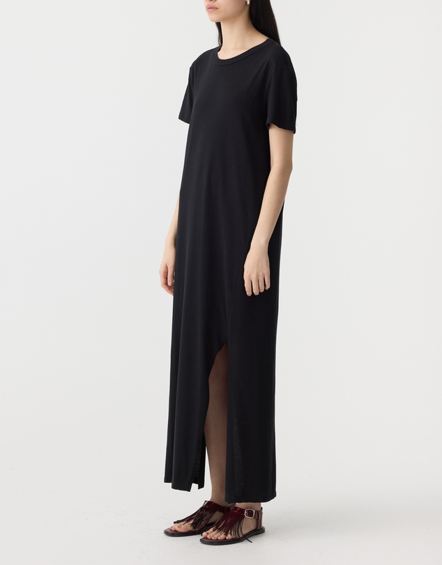 Bassike - Longerline T-Shirt Dress