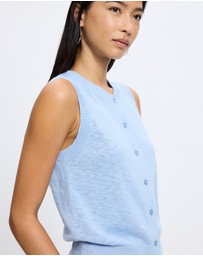 White By FTL - Kyra Knit Top