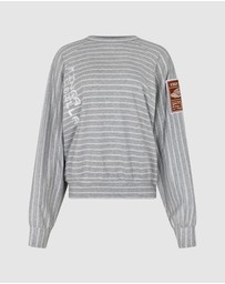 KINGA CSILLA - Smoke Stripe Med Jumper