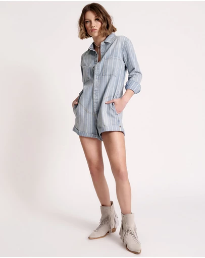 ONE TEASPOON - Le Stripe Prophecy Jumpsuit