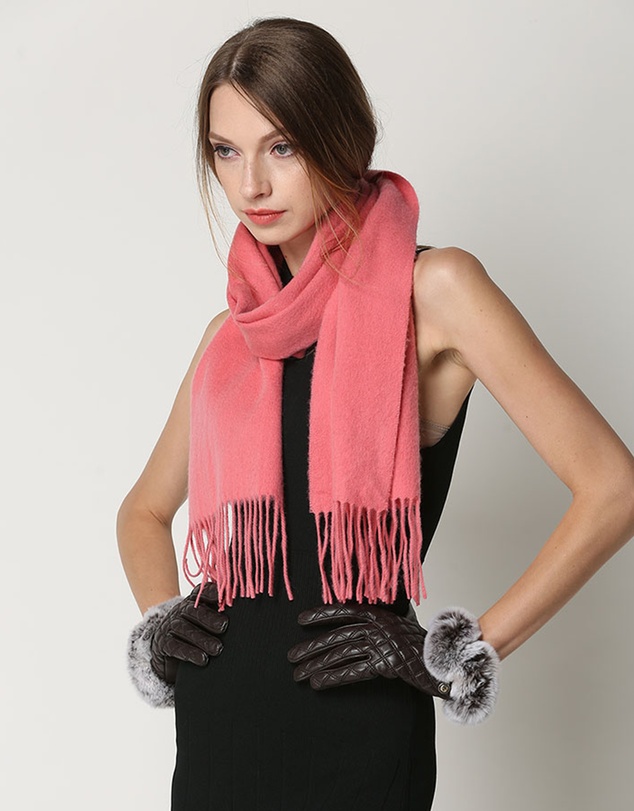 Ozwear Connection Uggs - Ugg Cashmere & Wool Scarf Watermelon
