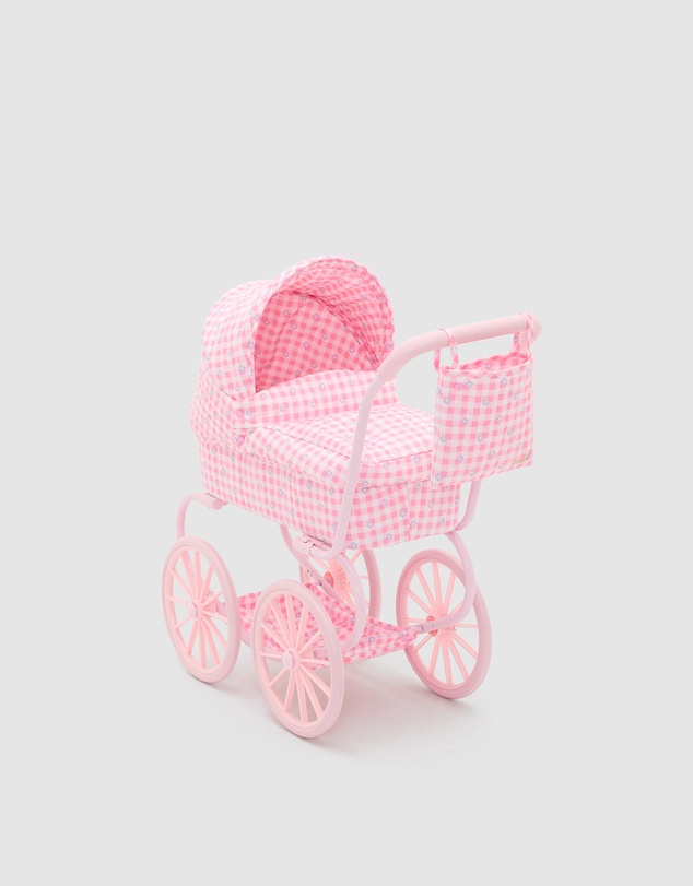 Seed Heritage - Gingham Junior Vintage Doll Pram