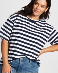 Atmos&Here Curvy - Harry Boyfriend Tee