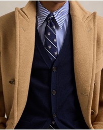 Polo Ralph Lauren - Slim Fit Washable Wool V-Neck Cardigan