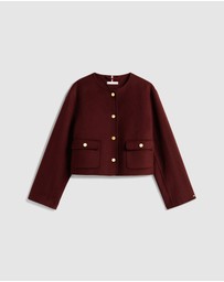 Tommy Hilfiger - Double-Faced Wool Blend Jacket