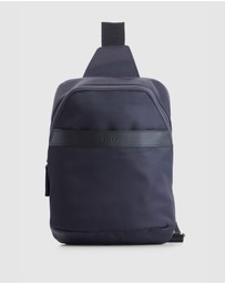 Evity - Finn Nylon/Leather Trim Sling Bag