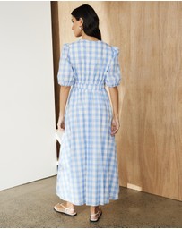 Atmos&Here - Penny Gingham Maxi Dress
