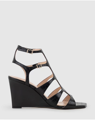 Edward Meller - SHERA90 Gladiator Sandal on Wedge