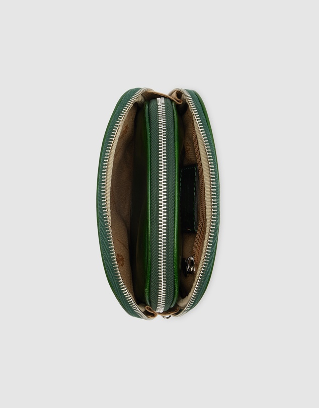 Republic of Florence - Duo Green Leather Pouch Set