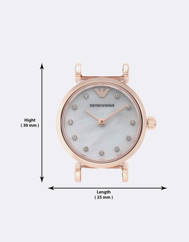 Emporio Armani - Rose Gold-Tone Analogue Watch