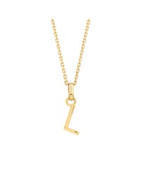 Michael Hill - L Initial Pendant in 10kt Yellow Gold