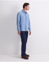 Sportscraft - Long Sleeve Denim Shirt