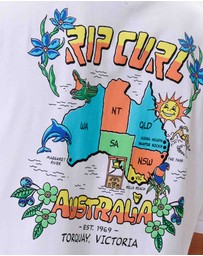 Rip Curl - Australia Map Desto Tee