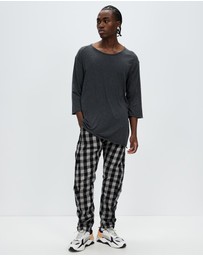 Surrounded By Ghosts - The Alloclasite Relaxed 3/4 Sleeve T-Shirt