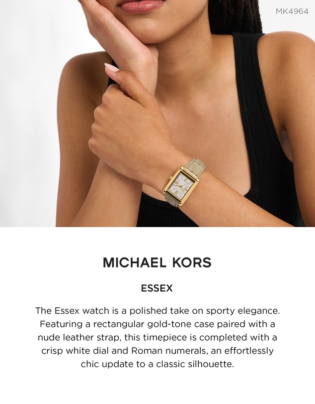 Michael Kors - Essex Nude Analogue Watch